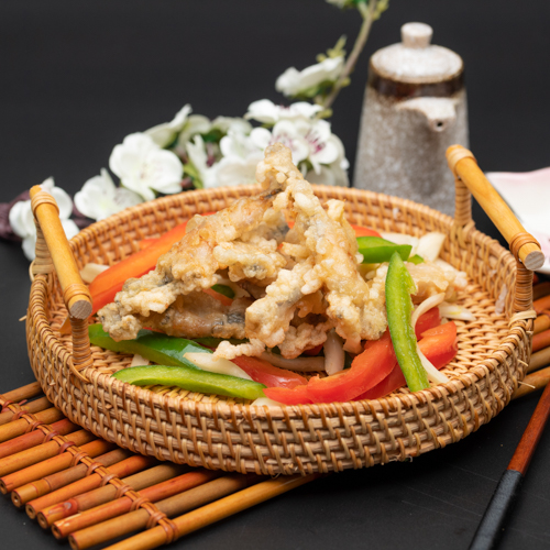 Cuisses de grenouille au sel et poivre